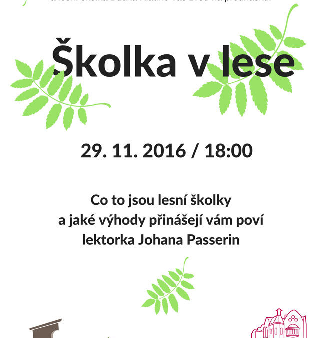 Přednáška Školka v lese