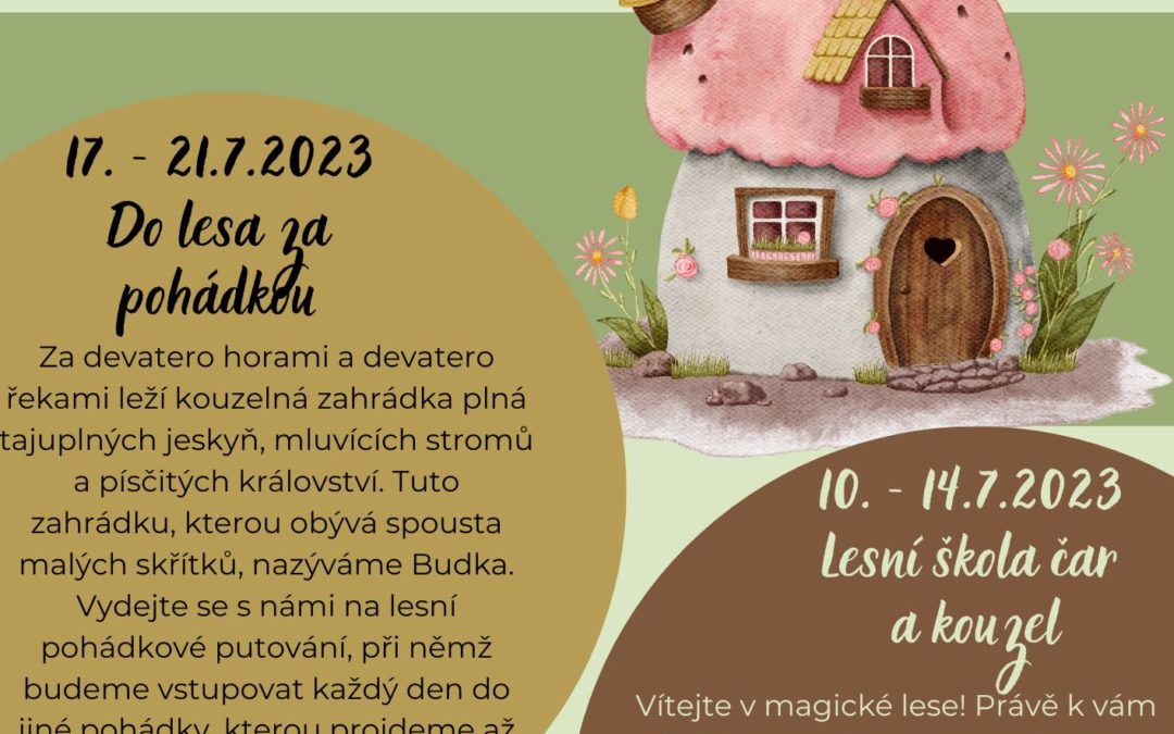 Příměstské tábory 2023