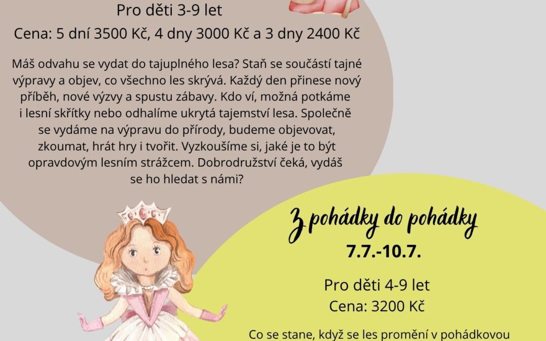 Příměstské tábory 2026
